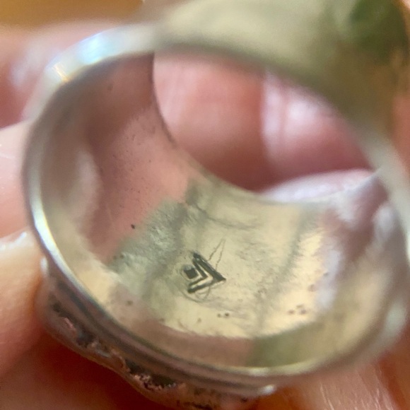 Silpada Smoky Quartz Dusk Sterling Silver Wide Band Ring Size 6.5 - Picture 8 of 10